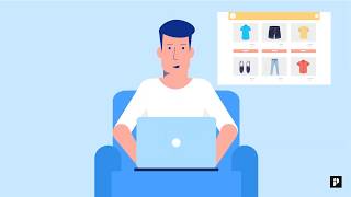 Kantar - Ecommerce 2D explainer video