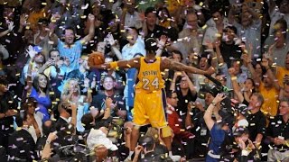 2010 NBA Finals Game 7 Kobe Bryant 23pts (6-24) & Pau Gasol 19pts 18reb 2blk vs Paul Pierce 18pts