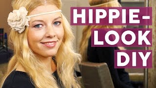 Festival-Haare: So stylst du den Hippie-Look ☮️✌️ | FRISUREN