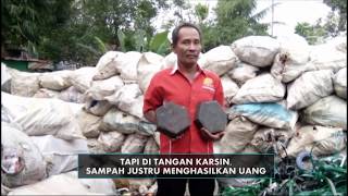 Di Tangan Karsin, Sampah Plastik Bisa 'Disulap' Jadi Paving Block