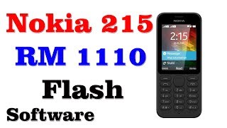 Nokia 215 RM 1110 Flash
