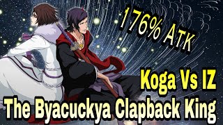 Koga (Jealous of Your Toys Ver.) 176% Atk 75% NAD Vs Inheritance Zone in Bleach Brave Souls