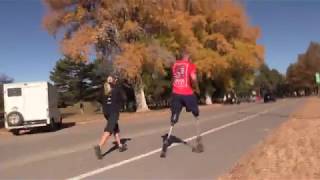 Double-amputee Rob Jones runs marathon in SLC for wounded veteran awareness