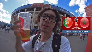 ЧЕМПИОНАТ МИРА 2018 благодаря МАКДОНАЛЬДС | ПОРТУГАЛИЯ  vs МАРОККО | СТАДИОН ЛУЖНИКИ