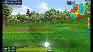 X Golf simulator ; Course Play Demo