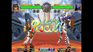 Fighting Game Bosses 2. Guilty Gear The Missing Link - Justice Boss Fight