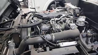 Прорыв картерных газов в новом двигателе ISUZU 4HK1. Грузовик ISUZU NPR75.