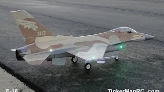 BVM 1/6 Scale  F-16 Flight With Cockpit Camera Video