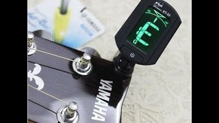 Гитарный тюнер. Легкий способ настроить гитару.