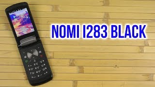 Распаковка Nomi i283 Black