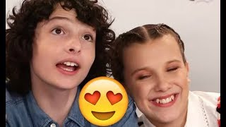 Millie Bobby Brown and Finn Wolfhard ???- CUTE AND FUNNY MOMENTS (Stranger Things 2017)