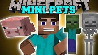Minecraft: MINI MOBS MOD (LITTLE FIGHTING CREEPERS, PIGS, ZOMBIES, & MORE!) Mod Showcase