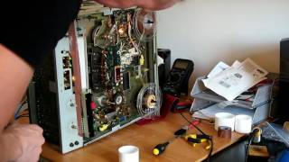 Akai GX-625 Reel to Reel Transistor & Capacitor replacement