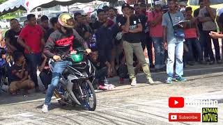 PART4/4 DRAG Bike Y15ZR RS150R Std Body Drag Racing Kubang Menerong May 2018