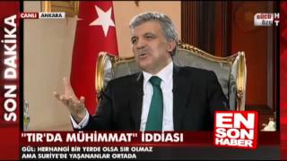 Abdullah Gül'ün TIR cevabı Ruşen Çakır'ın moralini bozdu