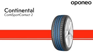 Opona Continental ContiSportContact 2 ● Opony Letnie ● Oponeo™