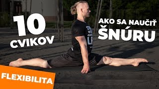 10 cvikov ako sa naučiť šnúru