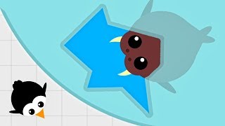 Как залезть ПОД ЛЕД в Mope.io