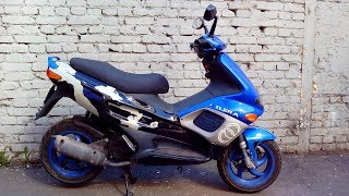 Убитые подшипники коленвала скутера Gilera Runner 50