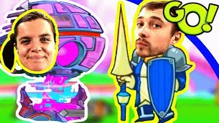 БолтушкА и ПРоХоДиМеЦ Снова ЗАЩИЩАЮТ Башню! #527 ИГРА для ДЕТЕЙ - Tower Conquest
