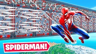 PLAYING The SPIDERMAN DEATHRUN (Fortnite)