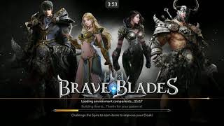 Brave Blades: Discord War 3D Action Fantasy MMORPG (2019) - Gameplay