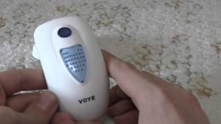 Беспроводной дверной звонок VOYE WL23 (инструкция по эксплуатации)