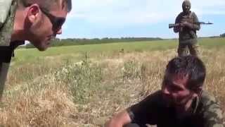 Издевательства кадыровцев над пленными под Иловайском 30.08.2014 +18