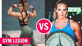 Cassandra Martin vs Charity Witt - Strongest Girls on Planet | Female Fitness Motivation