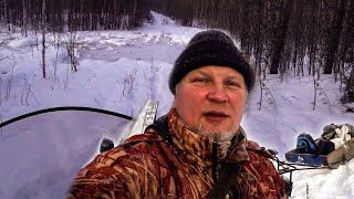 ЗАЕЗД В ТАЙГУ 2019 ПЕРВАЯ ИЗБА (СНЕГОХОД БУРАН АДЕ)