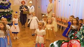 Танец "Бусинки" на новогоднем утреннике/ Детский сад №311