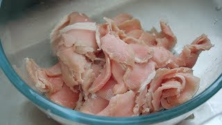 【小胖在西北】猪肉不要炒着吃，试试在家这样做，麻辣鲜香，老公再也不下馆子了
