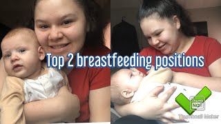 BREASTFEEDING POSITIONS | THAT I LOVE FOR 3-6 MONTHS BABIES | Teen Mom