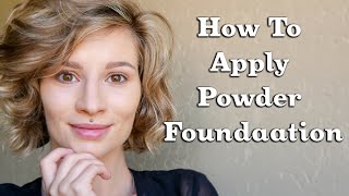 How To Apply Powder Foundation