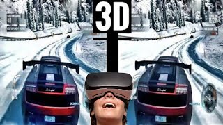 Need for Speed 3D VR Gameplay for VR Box not 360 VR