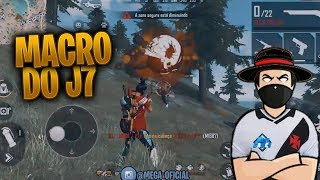 JOGO NO J7 E ELES ME CHAMAM DE EMULADOR - USO MACRO NO CELULAR? FREE FIRE