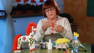«Ручная работа». Лошадка в технике папье-маше (3.06.2015)