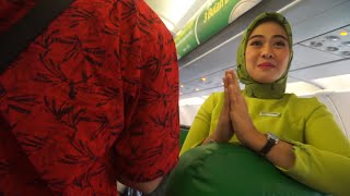 Cantiknya Pramugari Citilink | Airbus 320-214 QG 942 Citilink Indonesia Takeoff From Jakarta