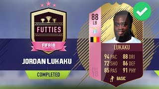 88 FUTTIES LUKAKU SBC CHEAPEST SOLUTION - Squad Builder Challenge 88 Lukaku Cheap Way #FIFA18