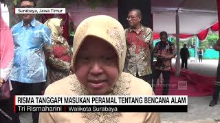 Risma Tanggapi Masukan Peramal Tentang Bencana Alam