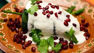 CHILES RELLENOS EN NOGADA SUPER FACIL DE PREPARAR/PRINCIPIANTES