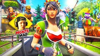 HIDE and SEEK auf MONTES MAP! | Fortnite Battle Royale - #MonteMap