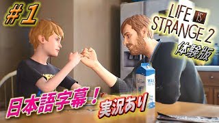 【日本語字幕・実況あり】Part1 ライフイズストレンジ2 体験版 キャプテンスピリッツの大冒険『The Awesome Adventures of Captain Spirit』