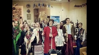 Поздравление с Рождеством. Колядки, посевалки в офисе Веста Тревел 14.01.2016