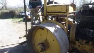 Démarrage rouleau compacteur RICHIER VR5F