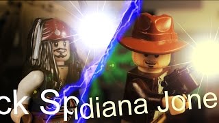 Lego Stop-motion: Jack Sparrow vs Indiana Jones 2