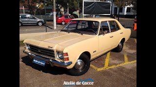 OPALA DE LUXO 1977 Bege Ipanema - Único Dono - Todo Original - Nunca restaurado,