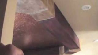 How to Faux Painting lusterstone and copper ceiling