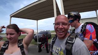 Markus Jamison's Tandem Skydive at Skydive Indianapolis!