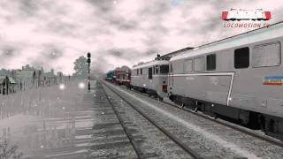 Open Rails: CFR MARFA DA 1233 + DA 1220 + Tren Marfa